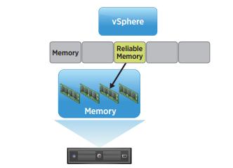VMware vSphere Reliable Memory